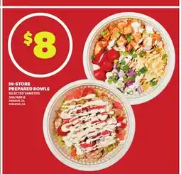 Loblaws IN-STORE PREPARED BOWLS, 345/400 G offer