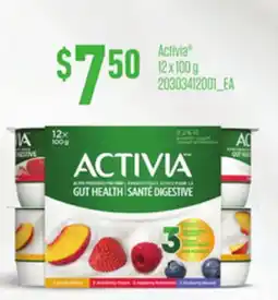 Loblaws ACTIVIA , 12 X 100 G offer
