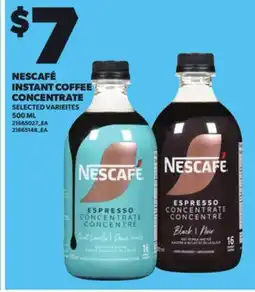 Loblaws NESCAFÉ INSTANT COFFEE CONCENTRATE, 500 ML offer