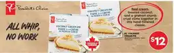 Real Canadian Superstore PC COCONUT CREAM PIE, 730 G offer