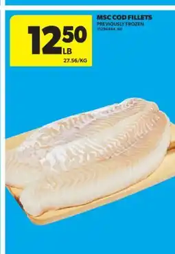 Real Canadian Superstore MSC COD FILLETS offer