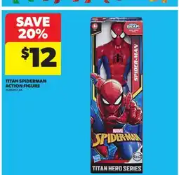 Real Canadian Superstore TITAN SPIDERMAN ACTION FIGURE offer
