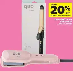 Real Canadian Superstore QUO BEAUTY HAIR APPLIANCES offer