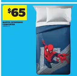 Real Canadian Superstore MARVEL SPIDERMAN COMFORTER offer