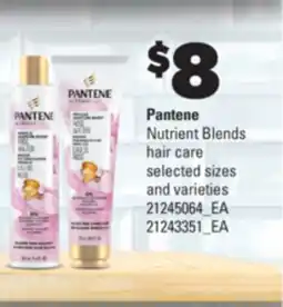 Real Canadian Superstore PANTENE NUTRIENT BLENDS HAIR CARE offer