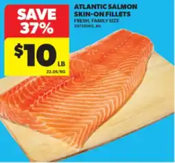 Real Canadian Superstore ATLANTIC SALMON SKIN-ON FILLETS offer