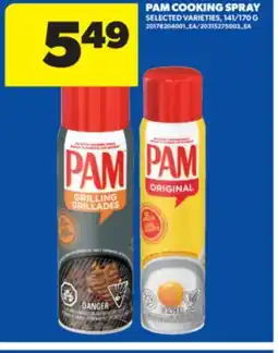 Real Canadian Superstore PAM COOKING SPRAY, 141/170 G offer