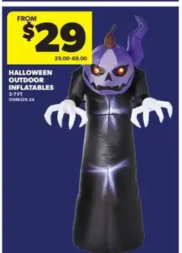 Real Canadian Superstore HALLOWEEN OUTDOOR INFLATABLES, 3-7 FT offer