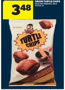 Real Canadian Superstore ORION TURTLE CHIPS, 160 G offer