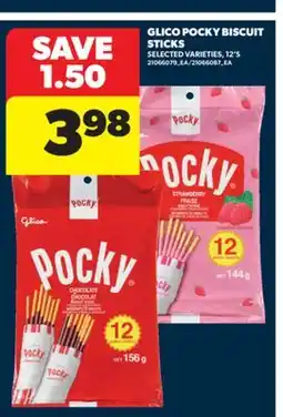 Real Canadian Superstore GLICO POCKY BISCUIT STICKS, 12'S offer