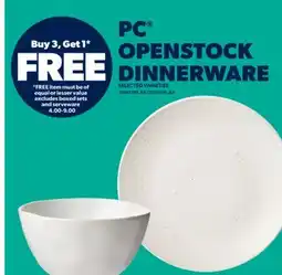 Real Canadian Superstore PC OPENSTOCK DINNERWARE offer
