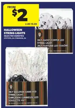 Real Canadian Superstore HALLOWEEN STRING LIGHTS offer