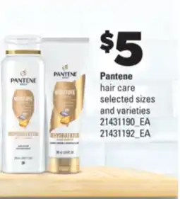 Real Canadian Superstore PANTENE HAIR CARE offer