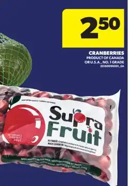 Real Canadian Superstore CRANBERRIES offer
