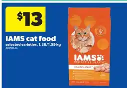 Real Canadian Superstore IAMS CAT FOOD, 1.36/1.59 KG offer