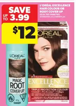 Real Canadian Superstore L'ORÉAL EXCELLENCE HAIR COLOUR OR ROOT COVER UP offer