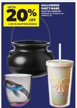 Real Canadian Superstore HALLOWEEN PARTYWARE offer