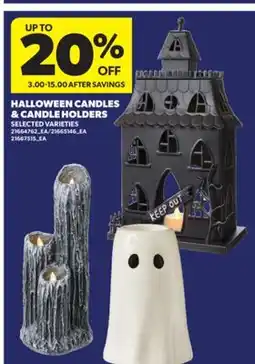 Real Canadian Superstore HALLOWEEN CANDLES & CANDLE HOLDERS offer