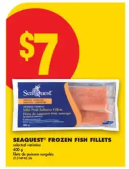 No Frills SEAQUEST FROZEN FISH FILLETS, 400 G offer