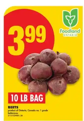 No Frills BEETS offer