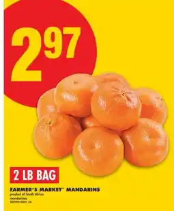 No Frills FARMER'S MARKET MANDARINS, 2 LB BAG offer