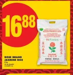 No Frills ROSE BRAND JASMINE RICE 8 KG offer