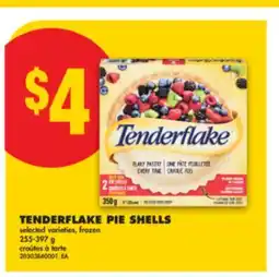 No Frills TENDERFLAKE PIE SHELLS, 255-397 G offer