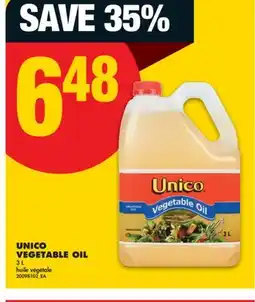 No Frills UNICO VEGETABLE OIL, 3 L offer