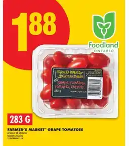 No Frills FARMER'S MARKET GRAPE TOMATOES offer