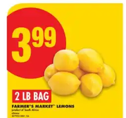 No Frills FARMER'S MARKET LEMONS offer