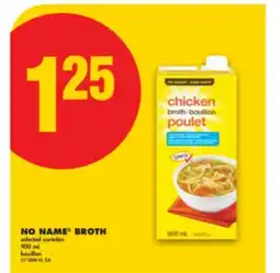 No Frills NO NAME BROTH, 900 ML offer
