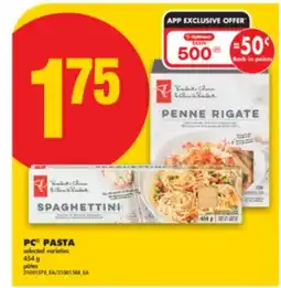 No Frills PC PASTA, 454 G offer