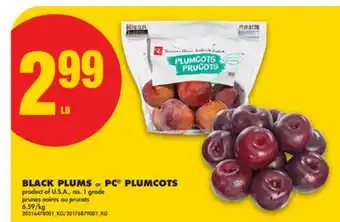 No Frills BLACK PLUMS OR PC PLUMCOTS offer