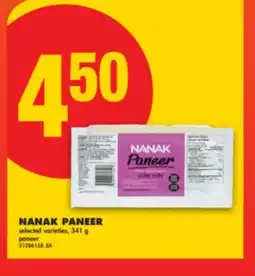 No Frills NANAK PANEER, 341 G offer
