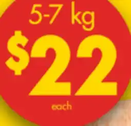 No Frills TURKEYS 5-7 KG offer