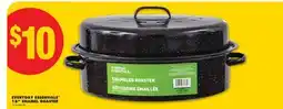 No Frills EVERYDAY ESSENTIALS 18 ENAMEL ROASTER offer