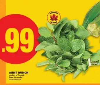 No Frills MINT BUNCH offer