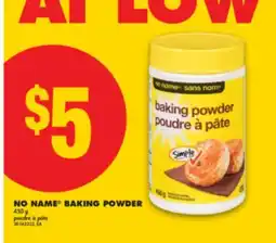 No Frills NO NAME BAKING POWDER, 450 G offer