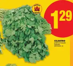 No Frills CILANTRO offer