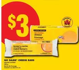 No Frills NO NAME CHEESE BARS, 200 G offer