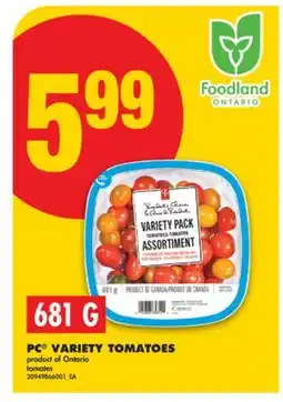 No Frills PC VARIETY TOMATOES offer