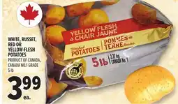 Metro WHITE, RUSSET, RED OR YELLOW-FLESH POTATOES offer
