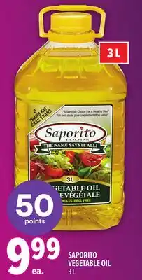Metro SAPORITO VEGETABLE OIL offer