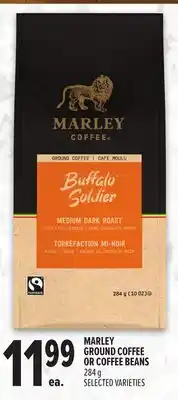 Metro MARLEY GROUND COFFEE OR COFFEE BEANS offer