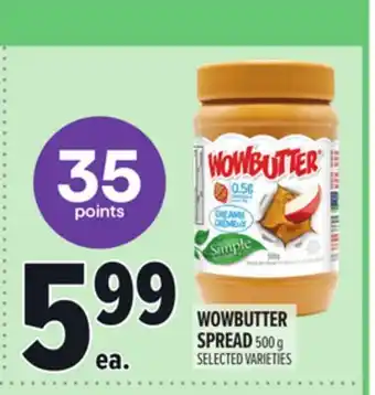 Metro WOWBUTTER SPREAD offer