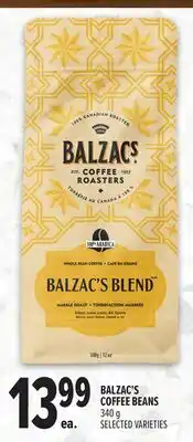 Metro BALZAC'S COFFEE BEANS offer