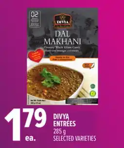 Metro DIVYA ENTRÉES offer