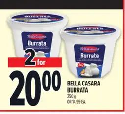 Metro BELLA CASARA BURRATA offer