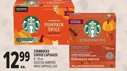 Metro STARBUCKS COFFEE CAPSULES offer