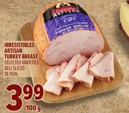 Metro IRRESISTIBLES ARTISAN TURKEY BREAST offer